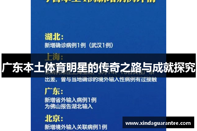 广东本土体育明星的传奇之路与成就探究